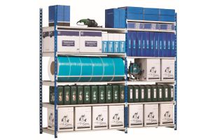 Étagère métallique kit de départ - 2m