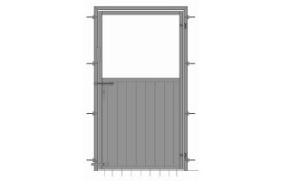 Porte à battant résine - LMS