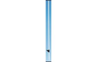 Piquets fibre de verre Ø12mm 1.6m - 10 pièces